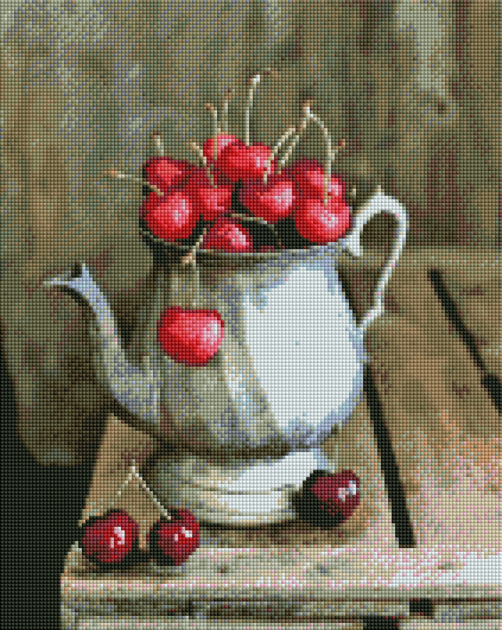 

Алмазна мозаїка "Черешня" ArtStory 40х50 см Разноцветный 000169669