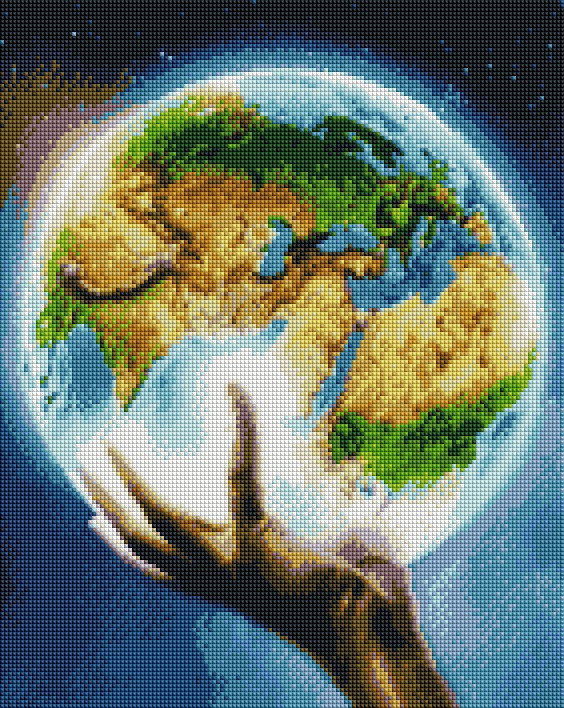 

Алмазна мозаїка "Все в твоїх руках" ArtStory 40х50 см Разноцветный 000169676