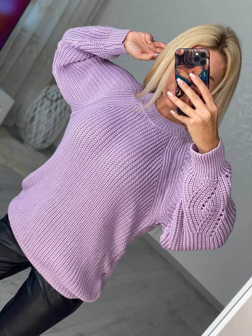 

Fashions • Свитер женский оверсайз Соня Fashions - лиловый (850/1-нс, Fashions • Свитер женский оверсайз Соня Fashions 42-50 лиловый (850/1-нс)
