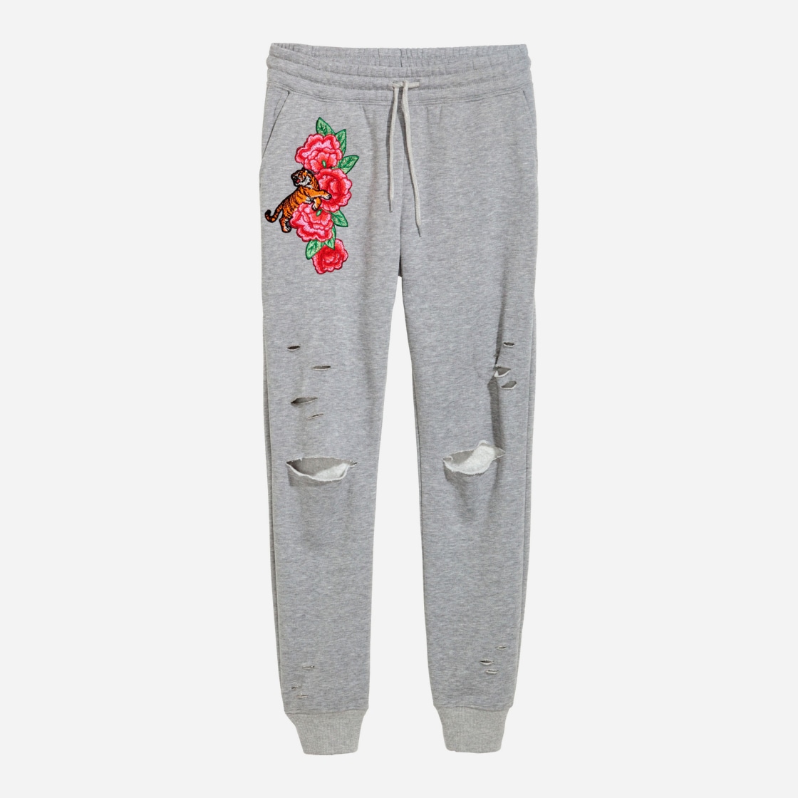 

Спортивные штаны H&M 5056026-AAQS S Серые