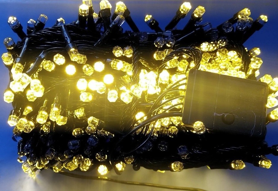 

Гирлянда нить Большой Рубин 300-LED Теплый белый (Xmas)