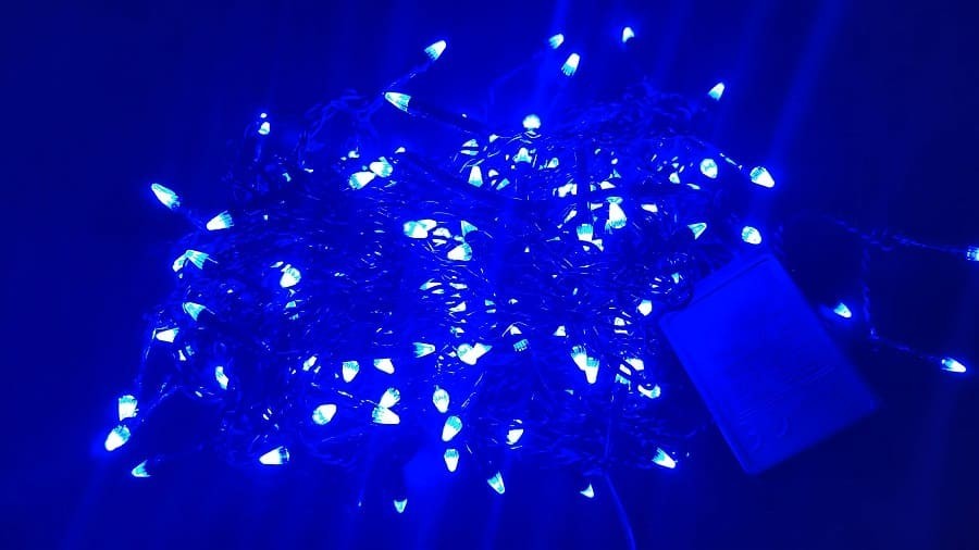 

Гирлянда нить конус 500LED, Синий (Xmas)