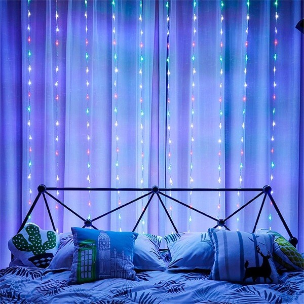 

Светодиодная гирлянда Штора Водопад 3,0х3,0м,480LED, Мульти