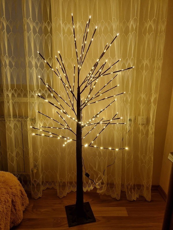

Светодиодное дерево 1.5м, 225LED. Теплый белый