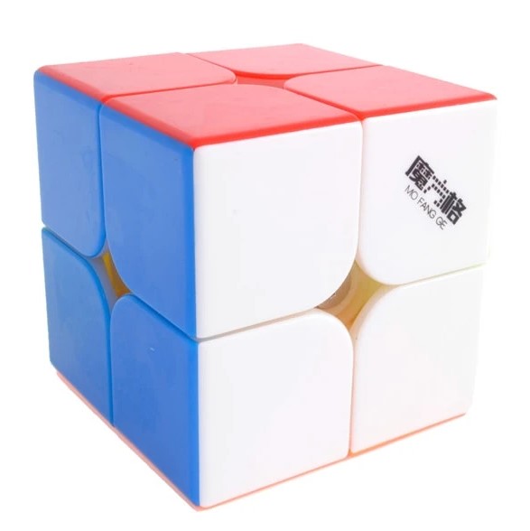 

Кубик Рубика 2x2 QiYi WuXia цветной stickerless