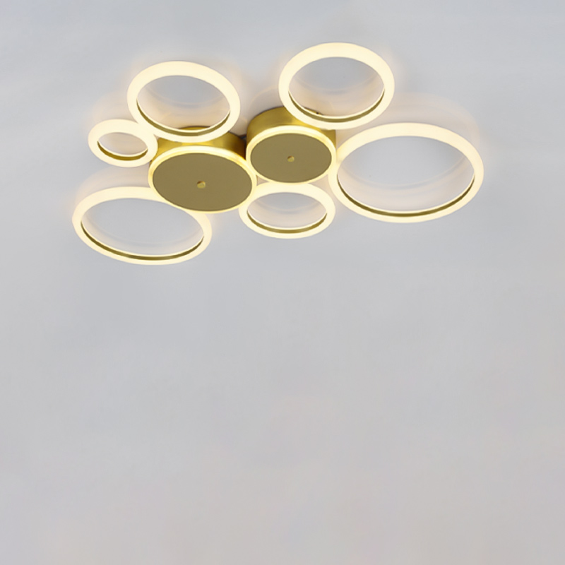 

Люстра стельова LED Light House SRS-16441 156W золото