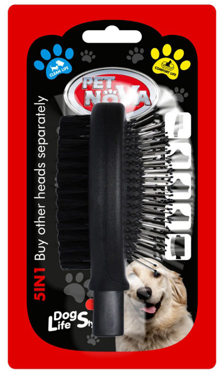 

Наконечник щетка двухсторонняя Pet Nova для расчёсывания шерсти без ручки (GRO-SPAREHEAD-2BRUSH-M)