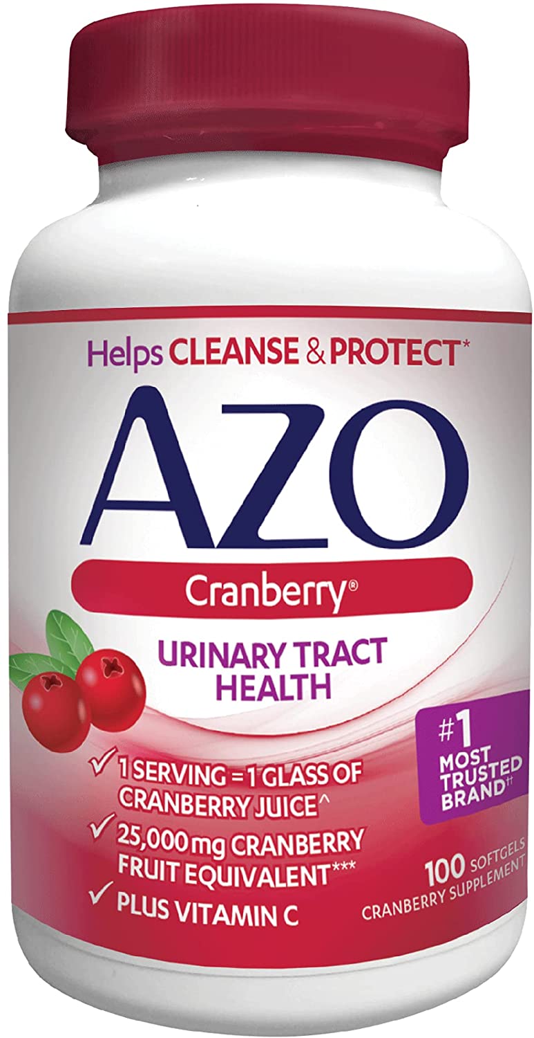

AZO Cranberry Urinary Tract Health 100 капсул (4384303880)