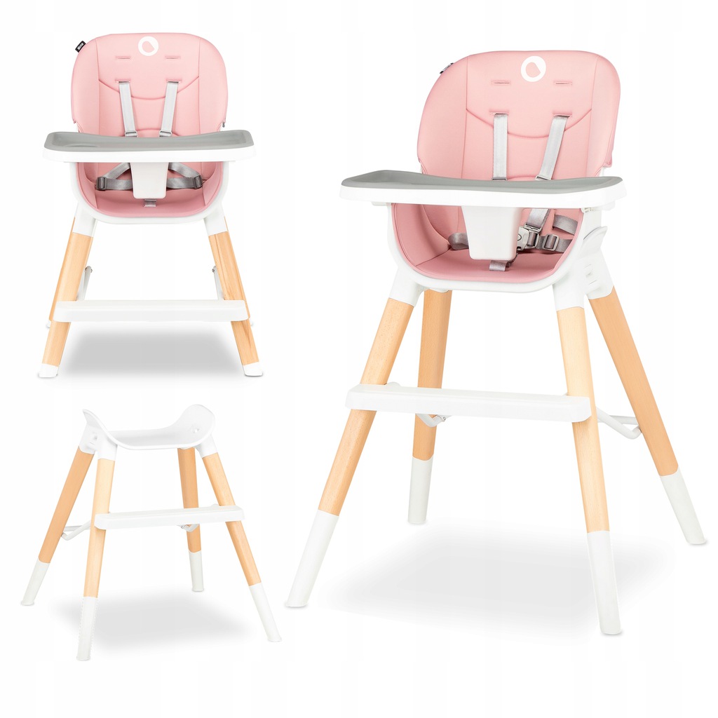 

Стульчик для кормления Lionelo Mona Bubblegum