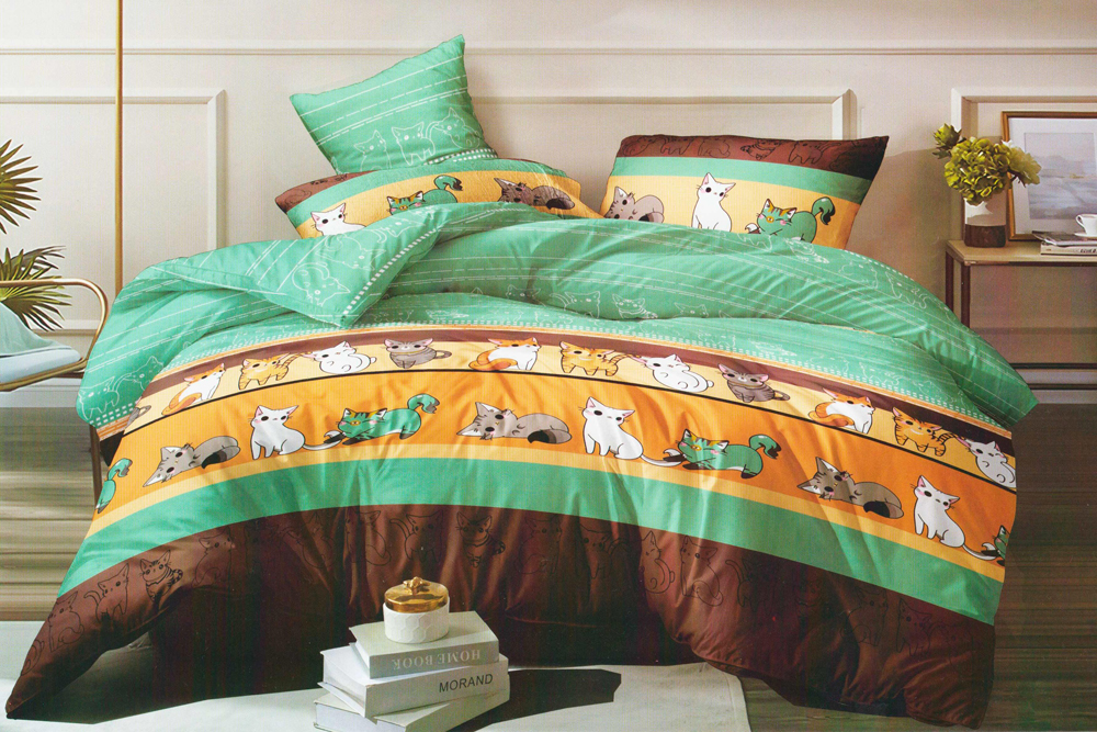 

Простынь MirSon Сатин Premium 22-1142 Lelio 220x240 см