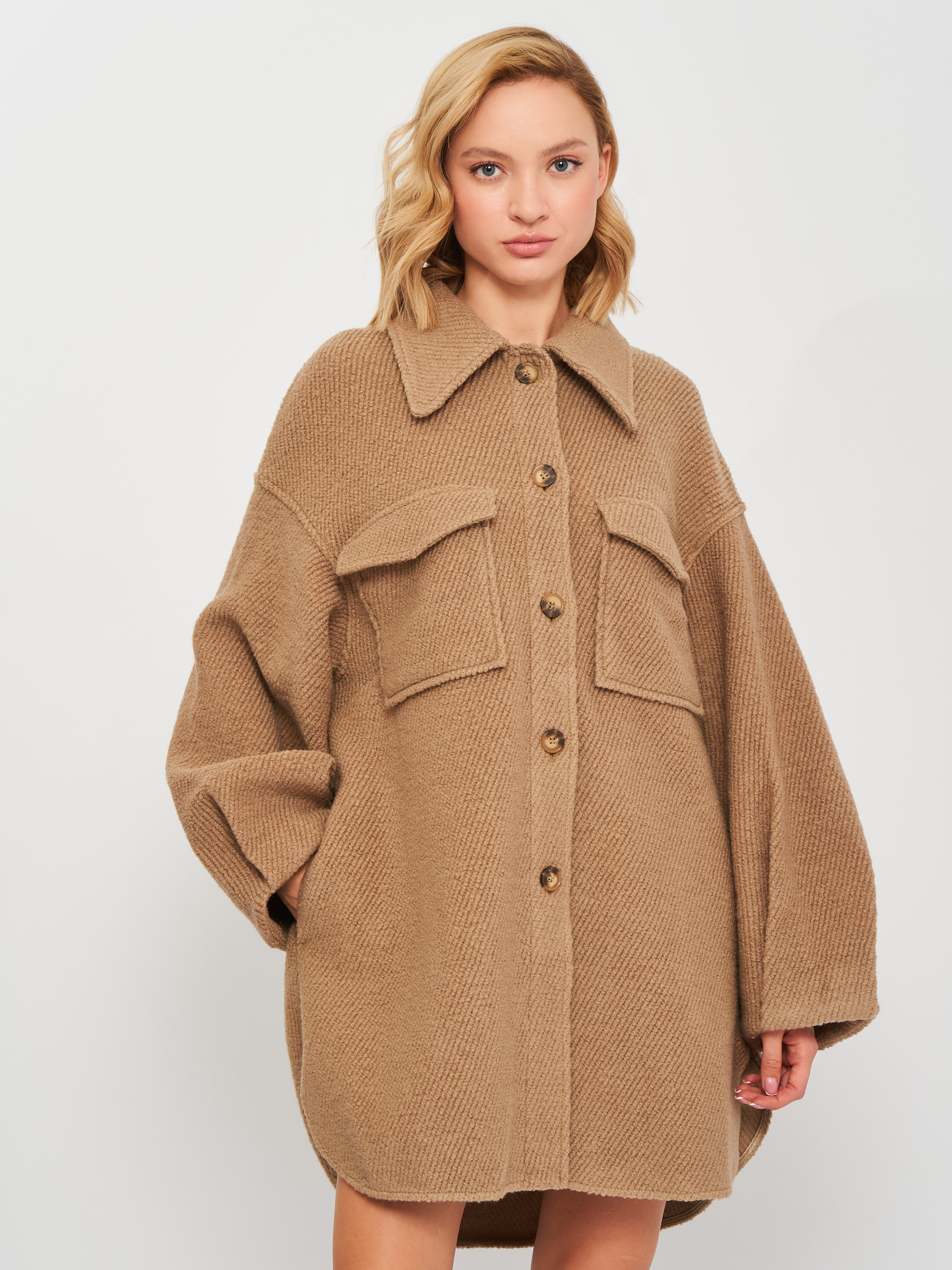 

Куртка H&M M бежевый 19089167822