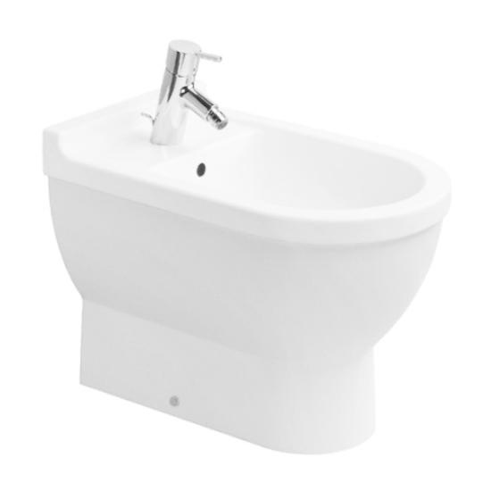 

Биде напольное Duravit Starck3 56х37 см, цвет белый (2230100000)