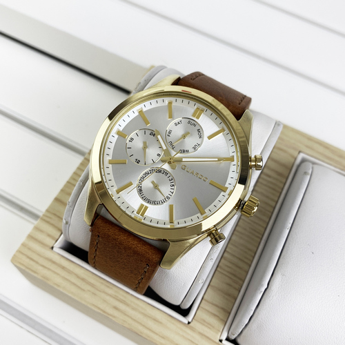 

Наручные часы Guardo 011648-5 Brown-Gold-White