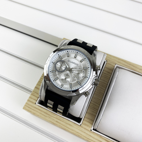 

Наручные часы Guardo B01113-2 Black-Silver-White