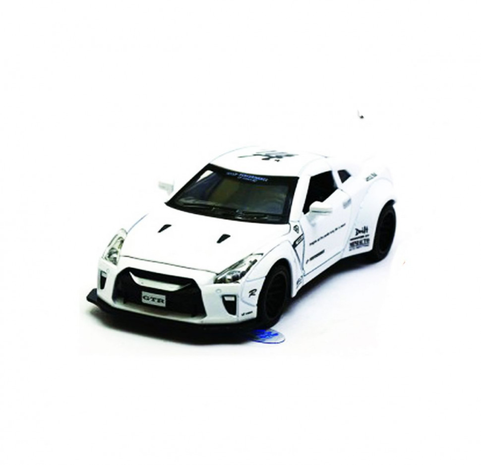 

Машинка металлическая 7862 "Nissan GTR" "Автопром" 1:32 (Белый)
