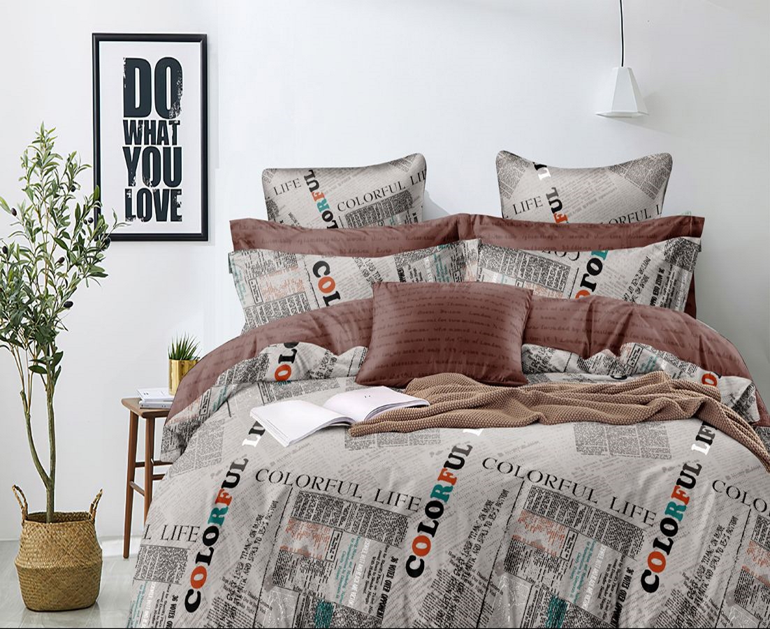 

Комплект постельного белья MirSon Сатин Premium 22-1196 Algiers 160x220 см