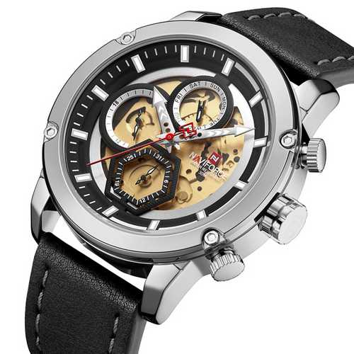 

Наручные часы Naviforce NF9167A Black-Silver