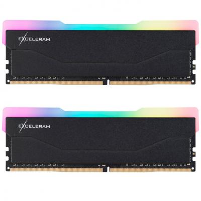 

Модуль памяти для компьютера DDR4 16GB (2x8GB) 3200 MHz RGB X2 Series Black eXceleram (ERX2B416326AD)