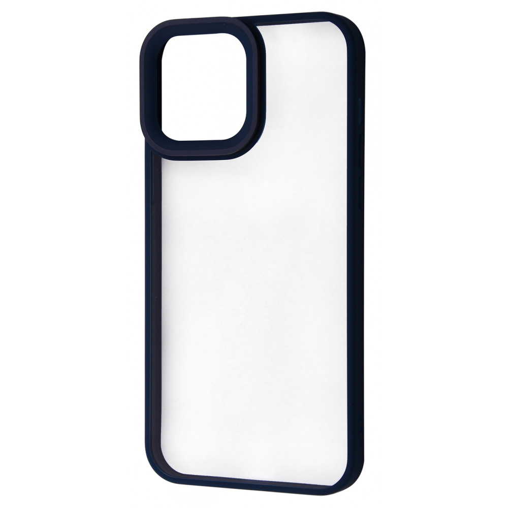 

Чехол-накладка Baseus Crystal iPhone 13 Pro Max navy blue С рисунком