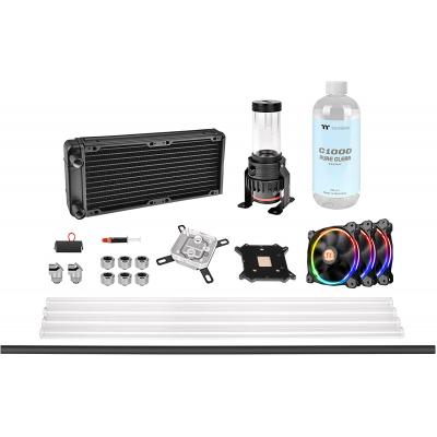 

Набор для сборки CBO ThermalTake Pacific M240,R 240mm/Hard Tube/pure clear coolant (CL-W216-CU00SW-A)