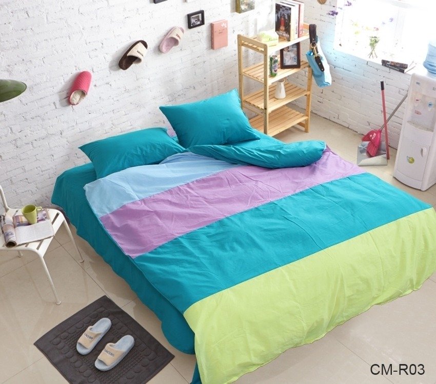 

Постельное белье ранфорс TAG Color Mix CM-R03 Евро