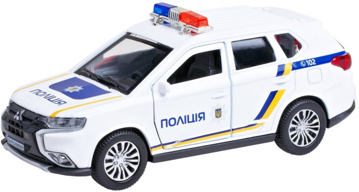 

Инерционная модель Mitsubishi outlander police 1/32