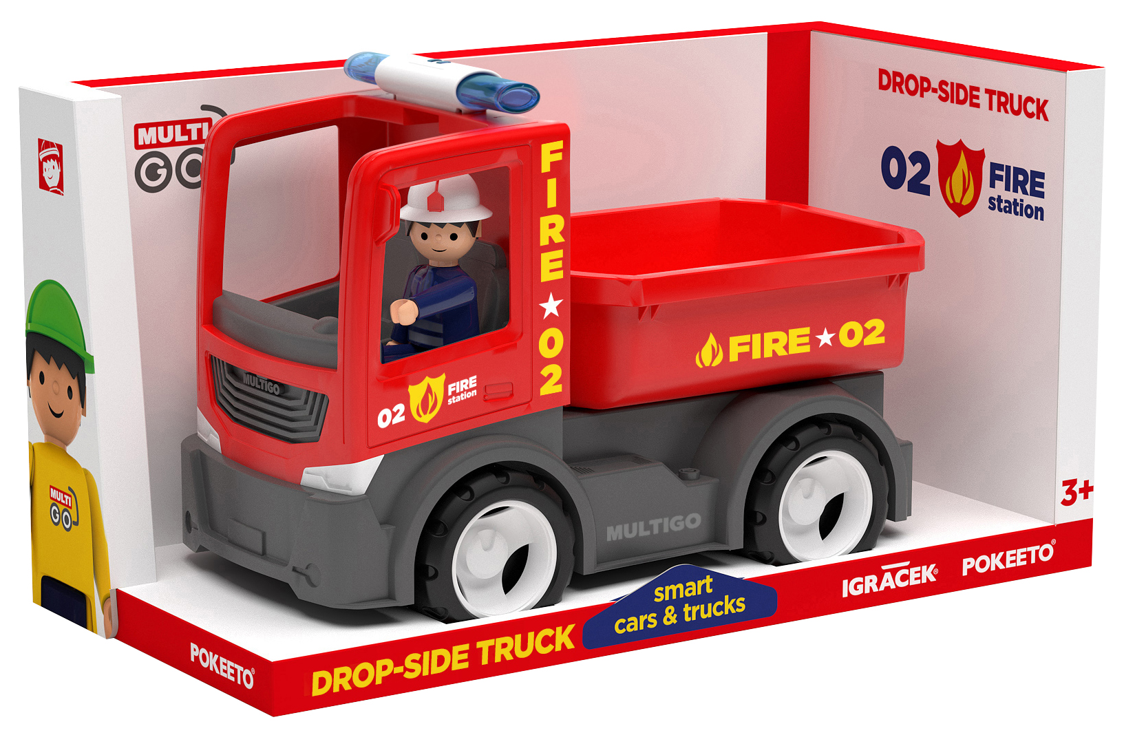 

Вантажівка з водієм EFKO MultiGO Fire (6407149)