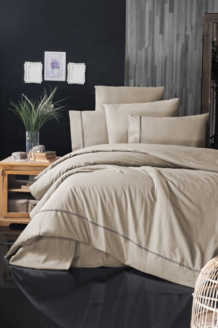 

Комплект постельного белья евро First Choice Ranforce Deluxe Alisa Ecru 200х220 (RDLX-106 (EU))