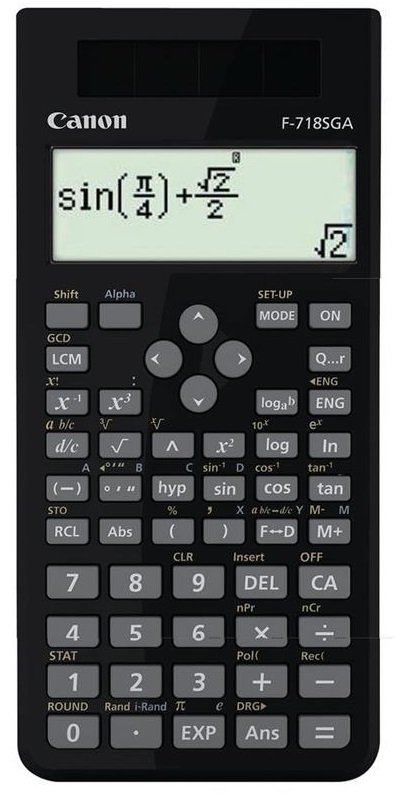 

Калькулятор Canon F-718SGA Black