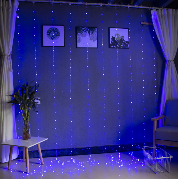 

Гирлянда новогодняя TSM Штора Роса LED 3*2м от USB, синий (TSM-CUR-BLUE-10-3-2)
