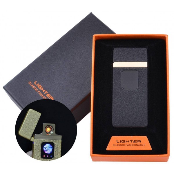 

USB зажигалка в подарочной упаковке (Спираль накаливания) HL-7 Black