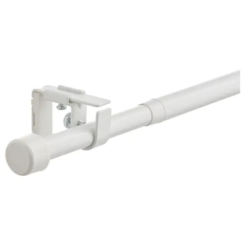 

Карниз с аксессуарами ikea bekräfta 120-210 см 19 мм белый (304.895.36)