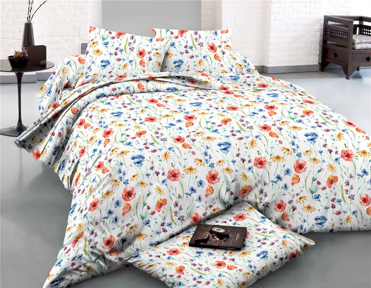 

Комплект постельного белья MirSon Сатин 22-1273 Oleander Семейный 160x220