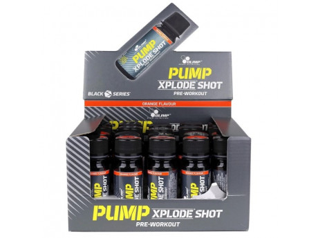 

Предтренировочные комплексы Olimp Pump Xplode Shot 20 шт по 60 мл Вкус Апельсин