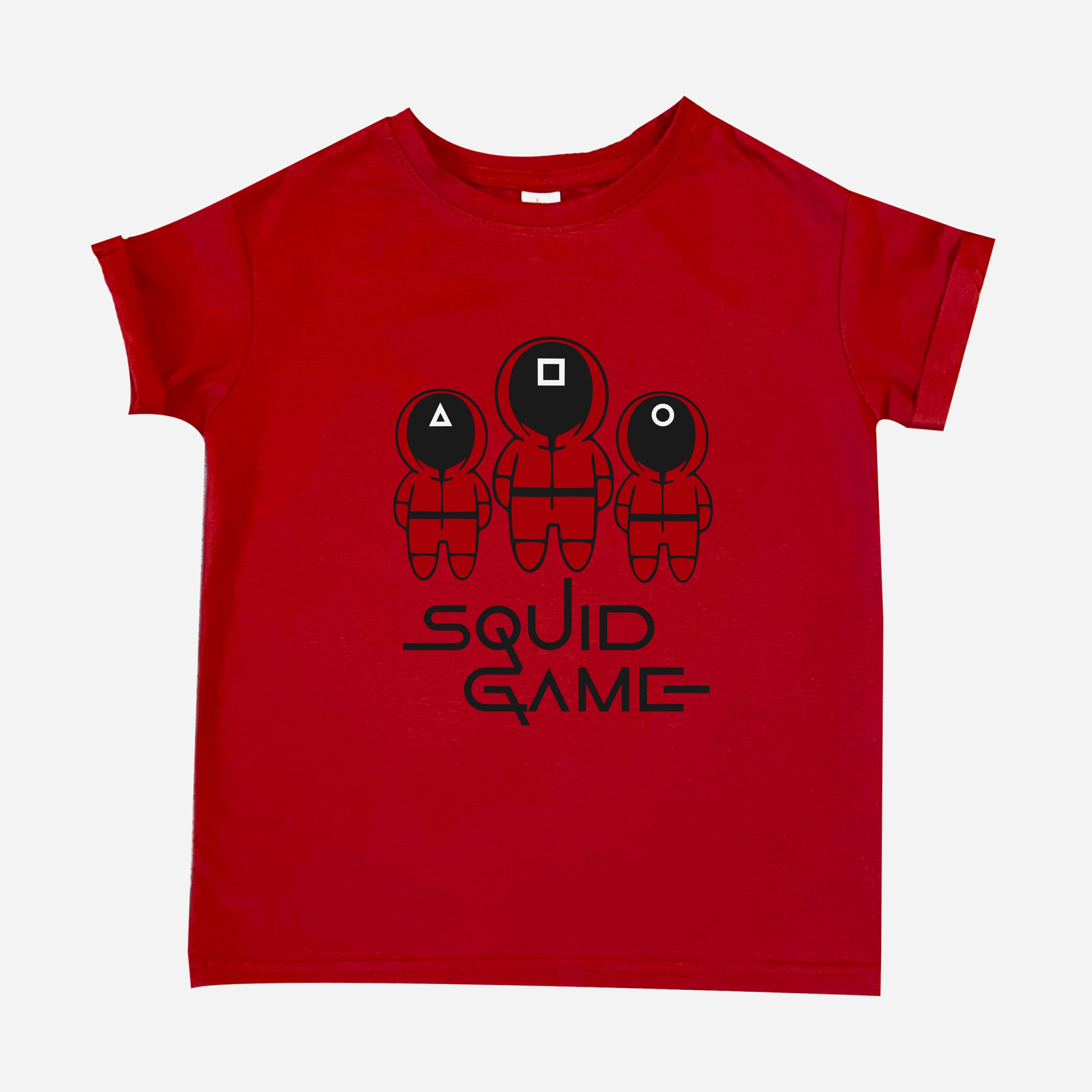

Футболка Спиногрыз Squar game logo и трое №07-50579 152 см Красная