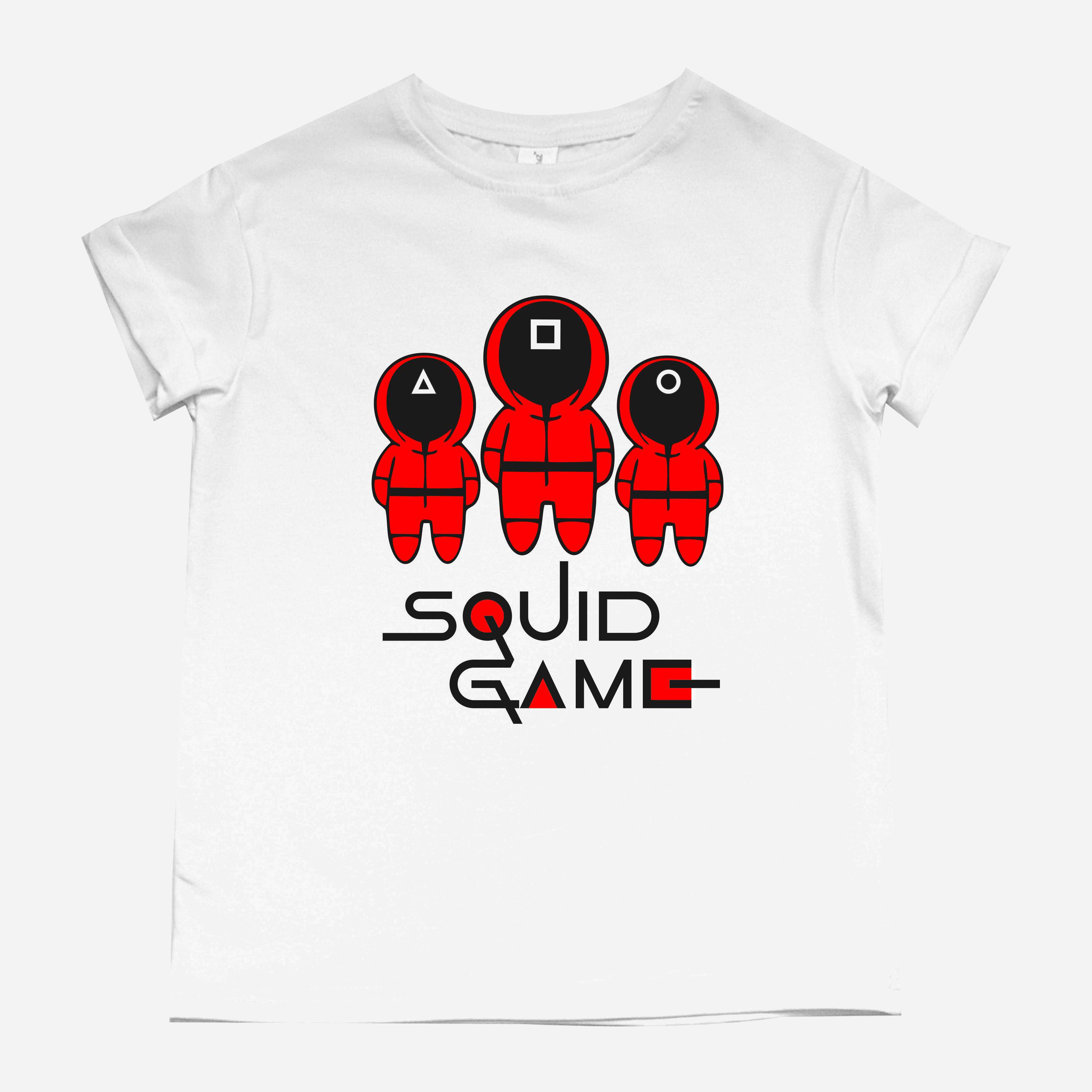 

Футболка Спиногрыз Squar game logo и трое №07-50584 152 см Белая