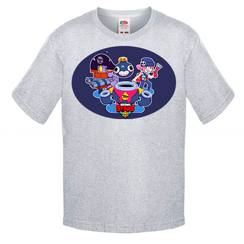 

Футболка Fruit of the Loom Brawl Stars Серый 140 см B3BM140