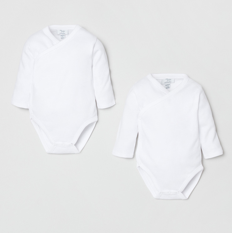 

Боди OVS 1323229-13 56 см 2 шт White