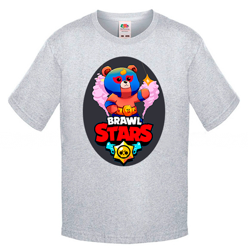 

Футболка Fruit of the Loom Brawl Stars Серый 140 см SB5BM140