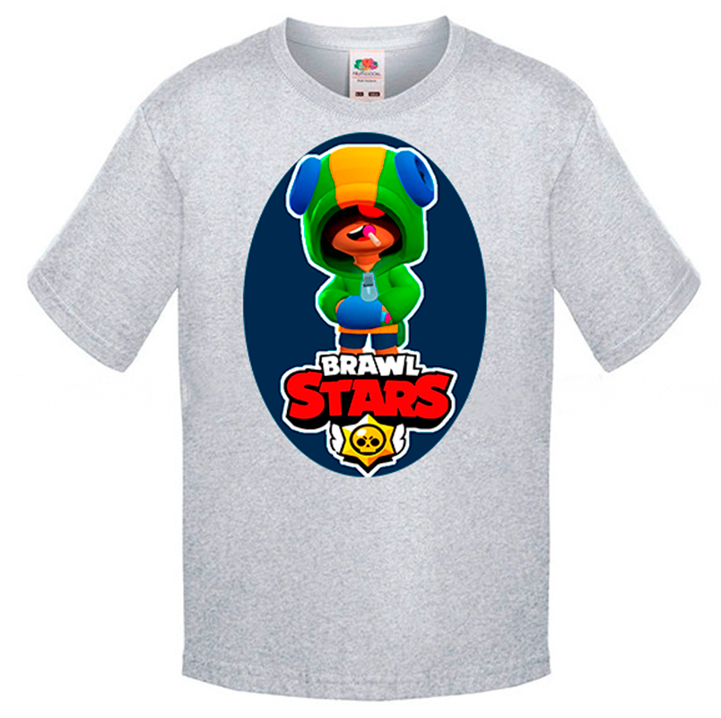 

Футболка Fruit of the Loom Brawl Stars Серый 128 см SB15BM128