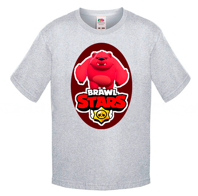 

Футболка Fruit of the Loom Brawl Stars Серый 116 см SB6BM116