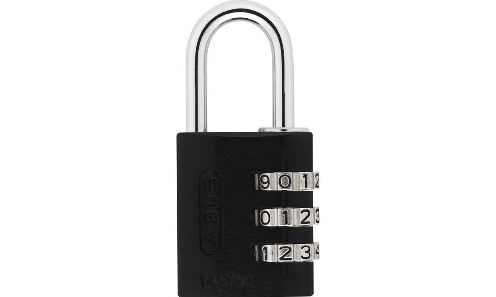 

Замок навісний ABUS 145/30 Combination Lock Black