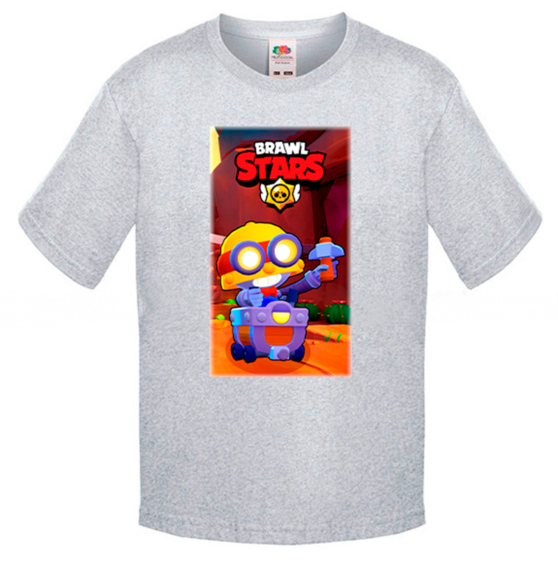 

Футболка Fruit of the Loom Brawl Stars Серый 152 см SB13BM152