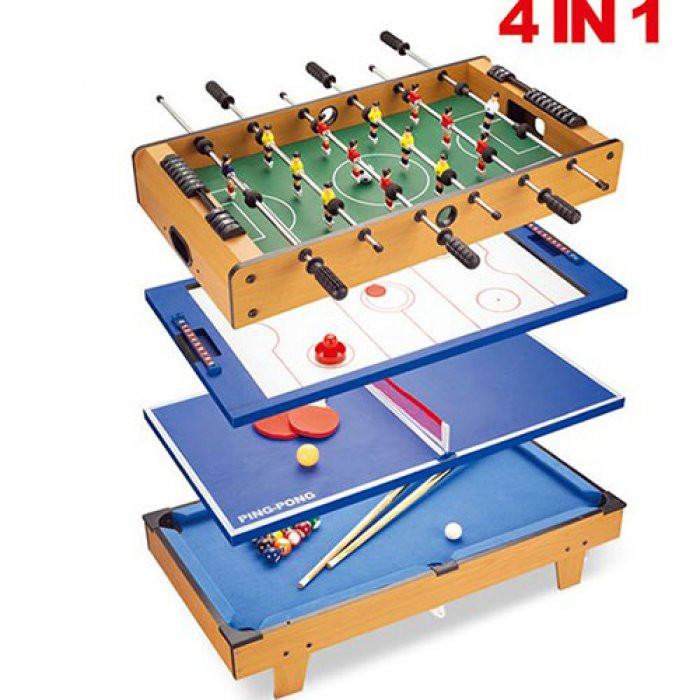 

Настольная игра футбол, хоккей, теннис, бильярд HG207-4, 4 в 1