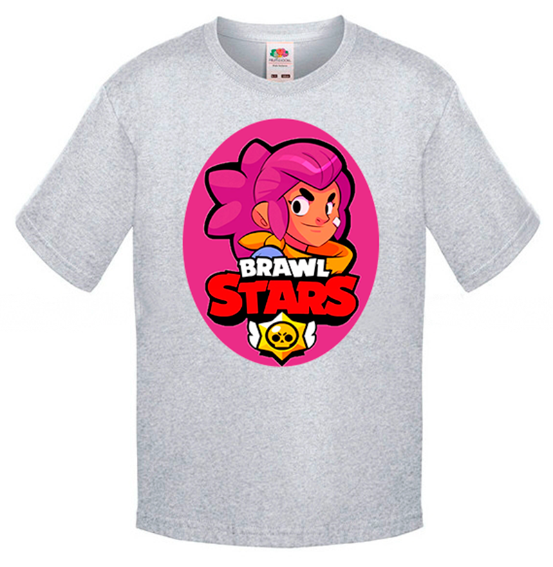 

Футболка Fruit of the Loom Brawl Stars Серый 152 см SB7BM152