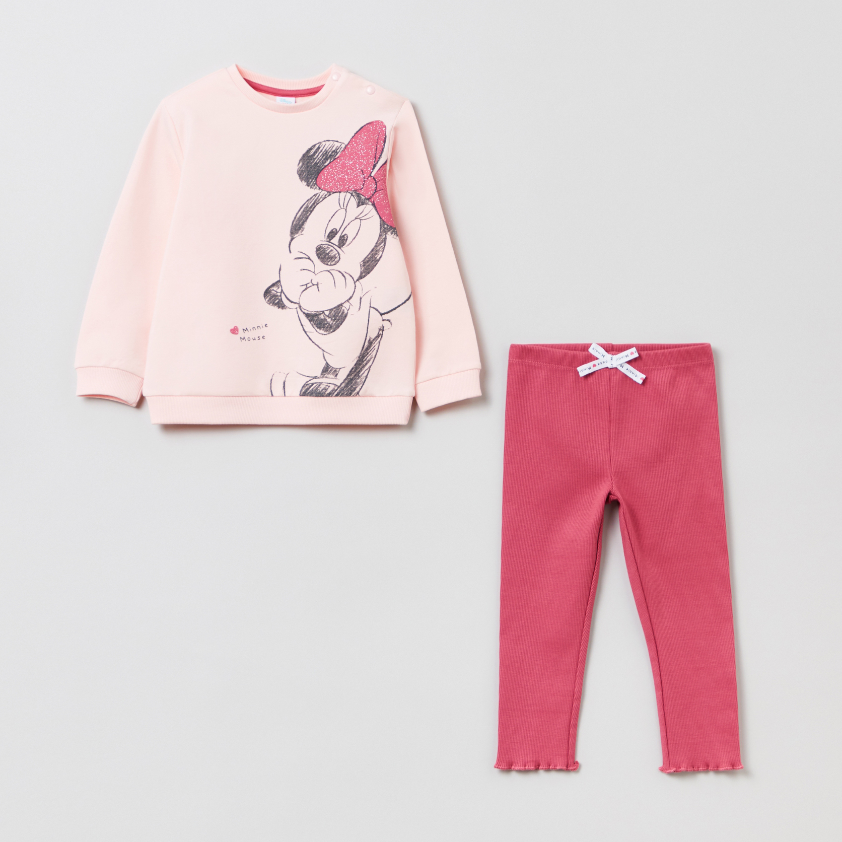 

Костюм (свитшот + леггинсы) OVS 1293422-261 92 см Pink