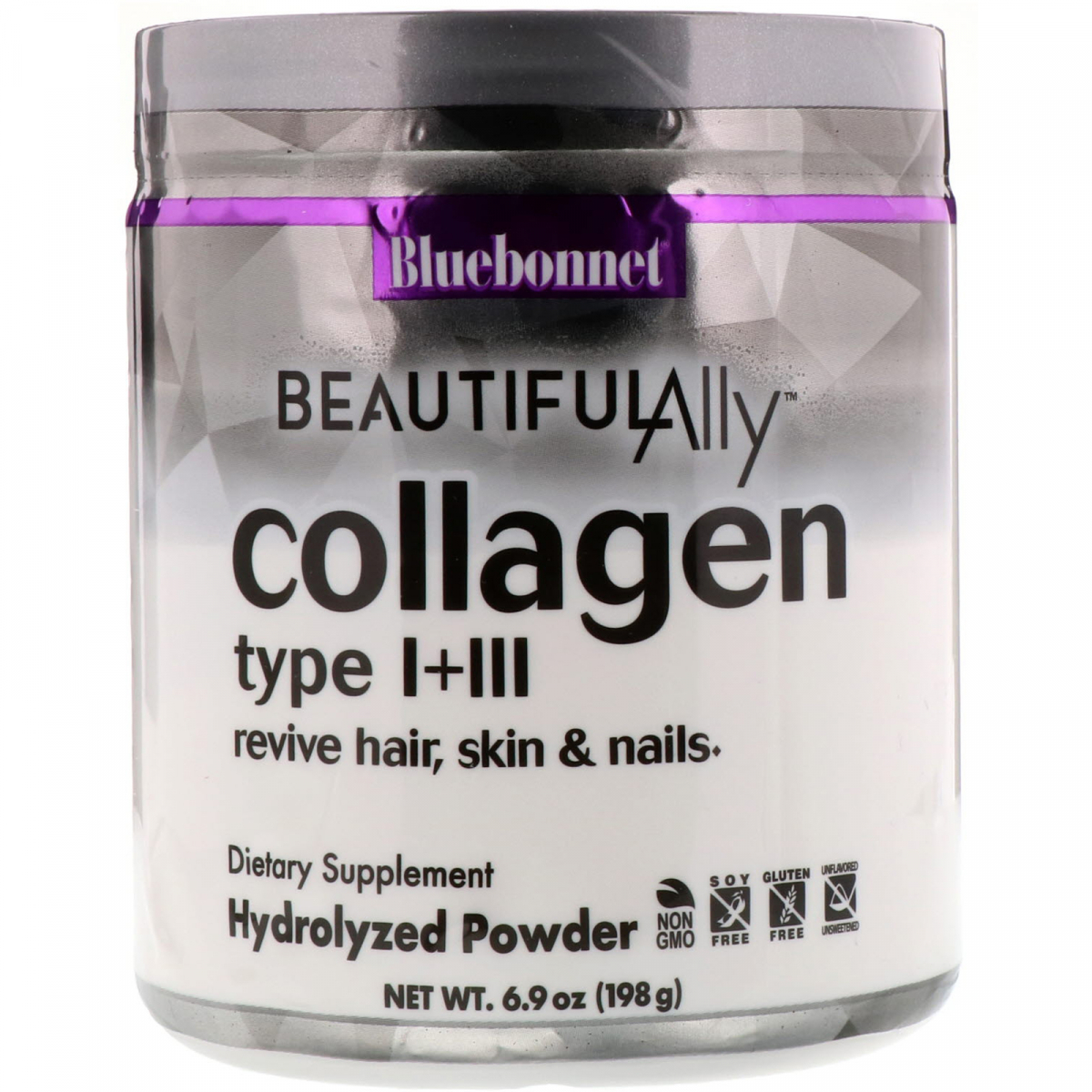 

Коллаген типа I + III Bluebonnet Nutrition (Collagen Type I + III) 198 г