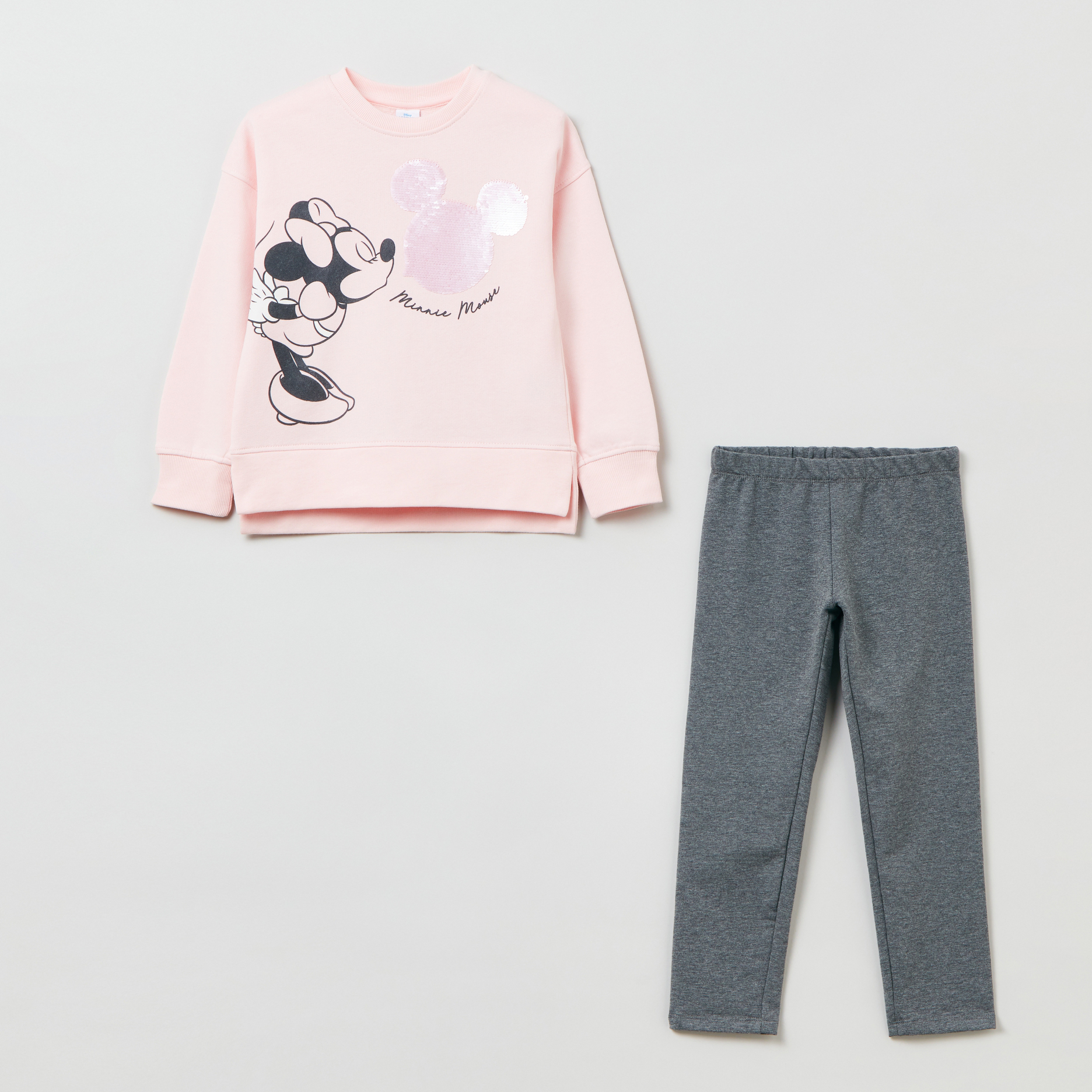 

Костюм (свитшот + лосины) OVS 1294554-261 134 см Pink