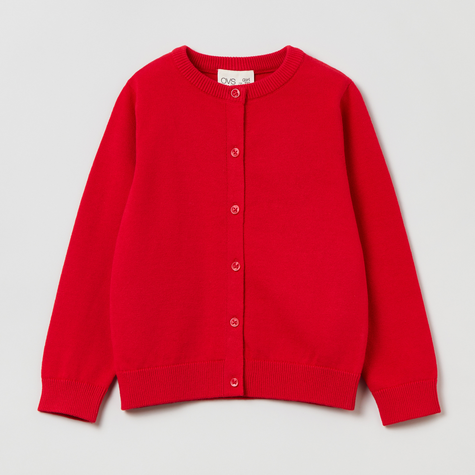 

Кардиган OVS 1294637-18 134 см Red