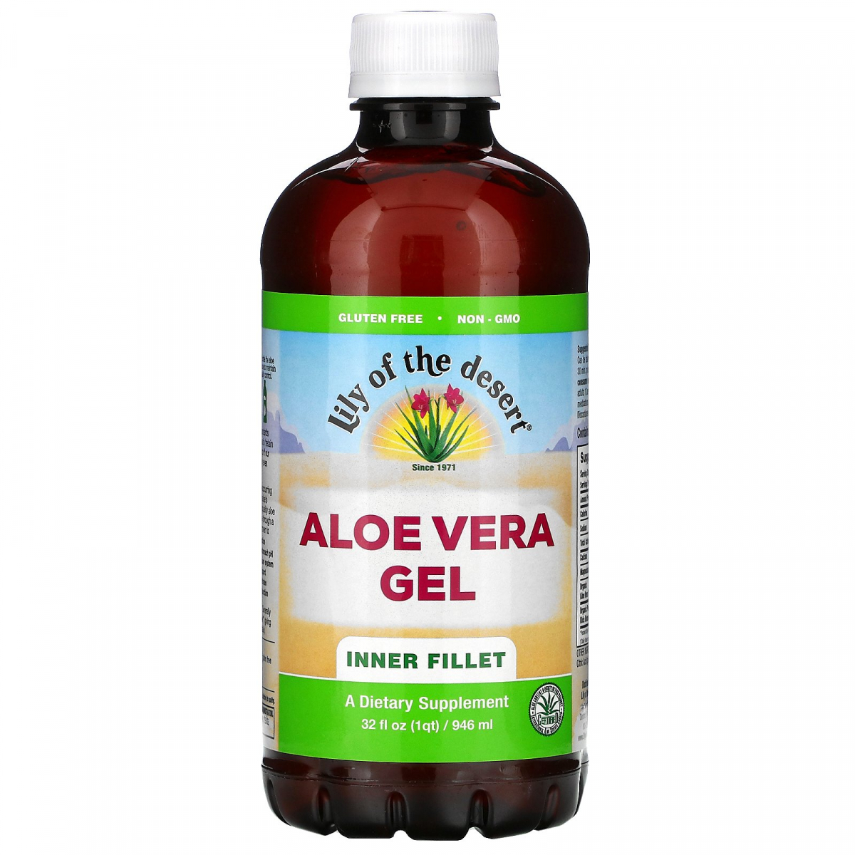

Гель Алоэ Вера Lily of the Desert (Aloe Vera Gel Inner Filler) 946 мл